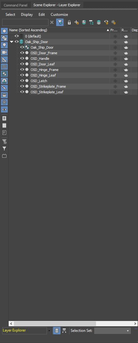 Oak Ship Door 3D model_18
