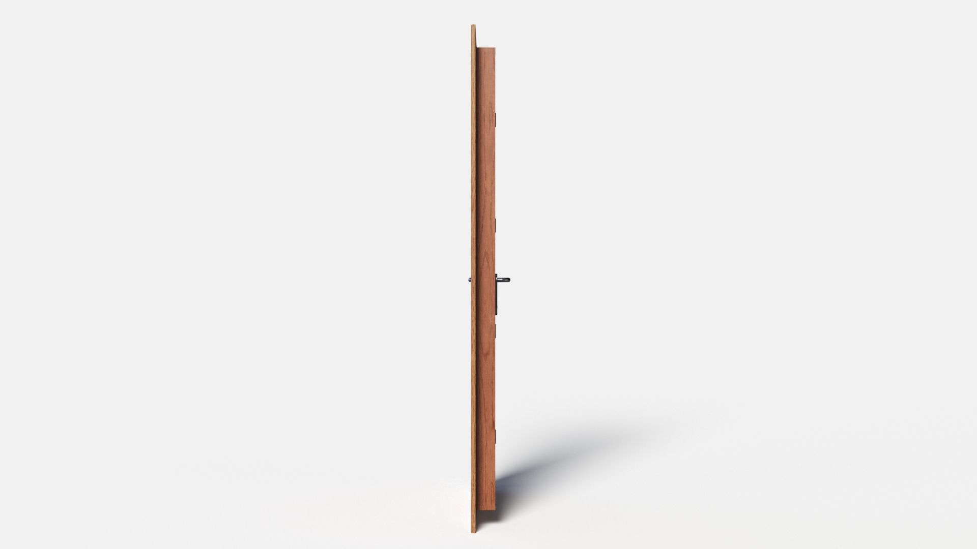 Oak Ship Door 3D model_6