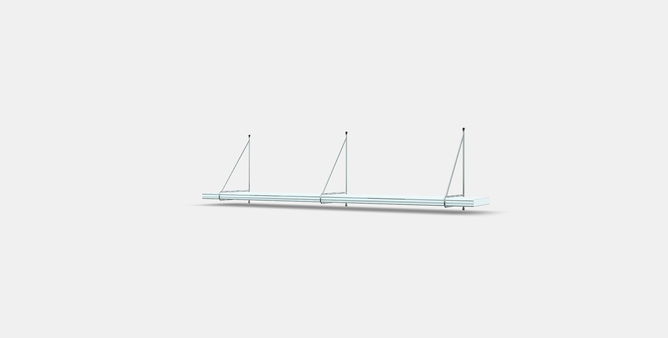 BERGSHULT - PERSHULT Wall shelf 3 Low-poly 3D model_12