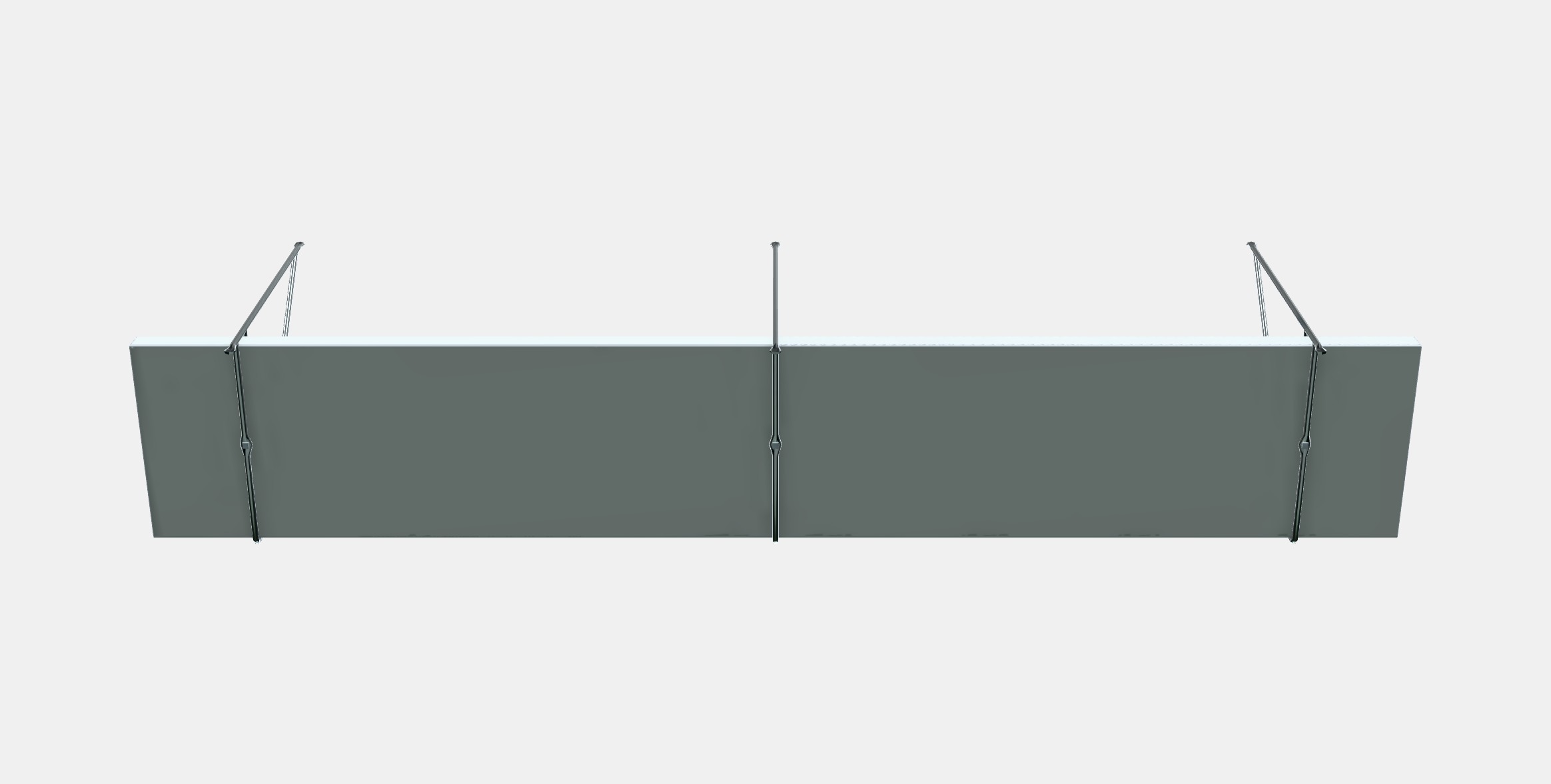 BERGSHULT - PERSHULT Wall shelf 3 Low-poly 3D model_8