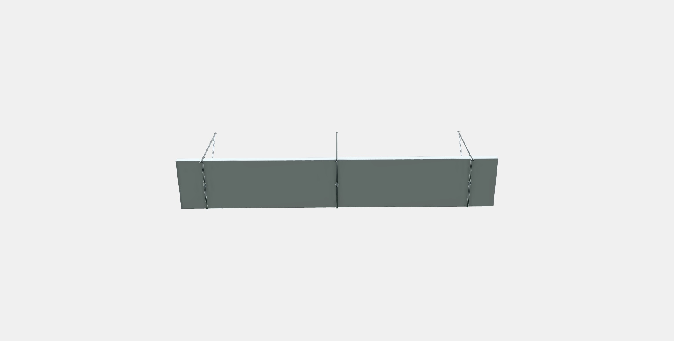 BERGSHULT - PERSHULT Wall shelf 3 Low-poly 3D model_7