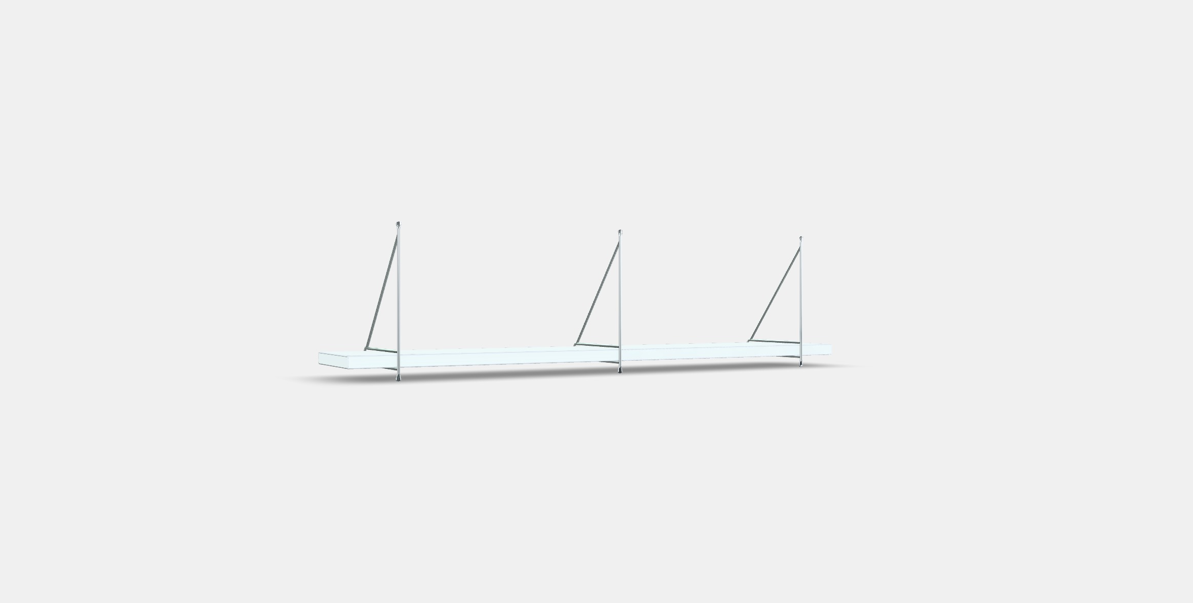 BERGSHULT - PERSHULT Wall shelf 3 Low-poly 3D model_16
