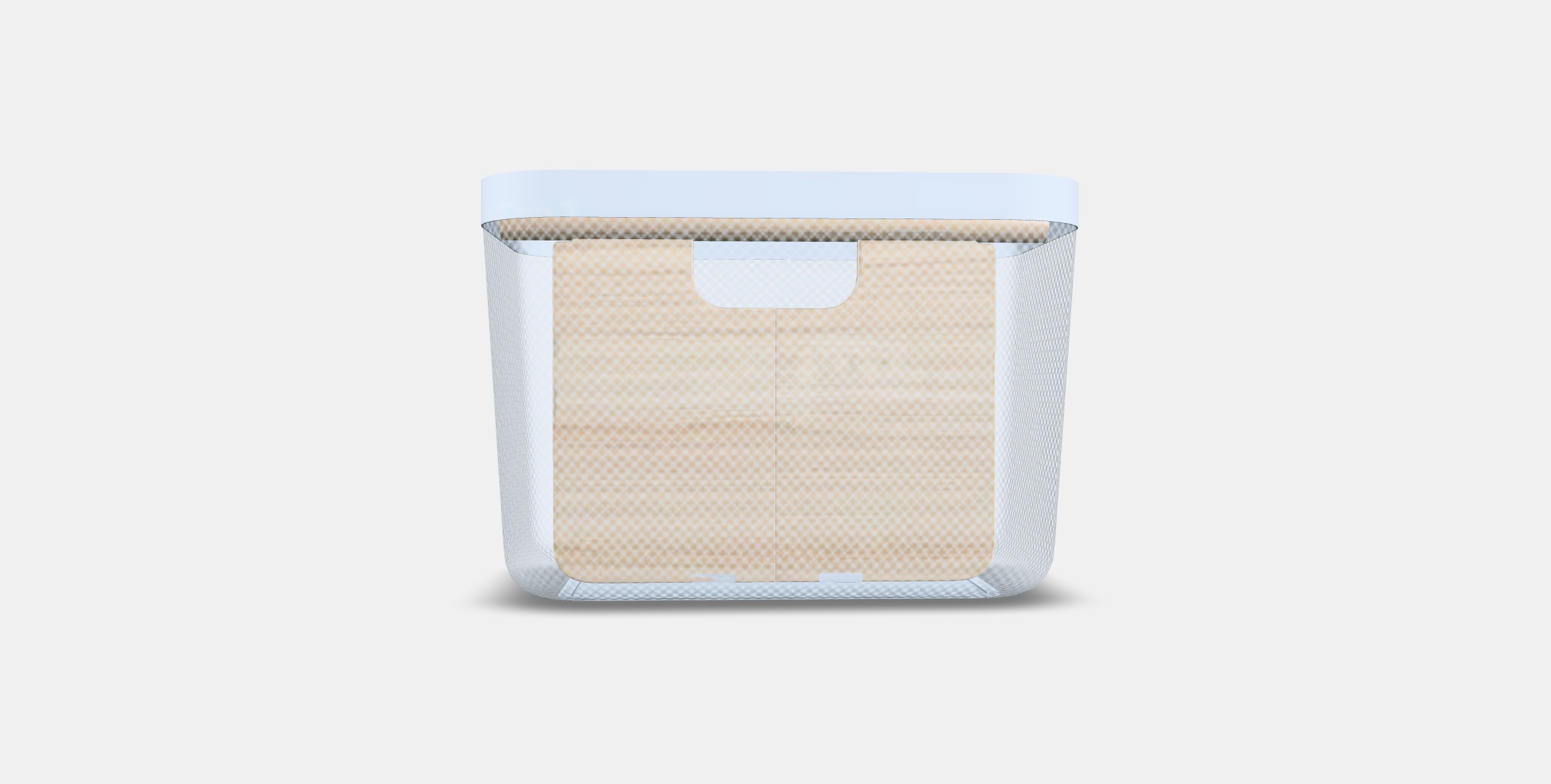 RISATORP Basket with compartments Low-poly 3D model_14
