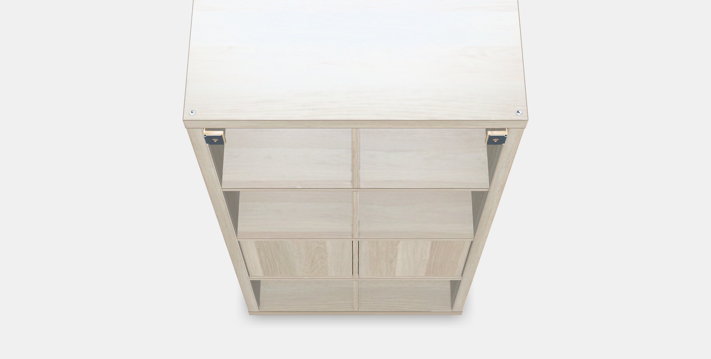 KALLAX Shelving unit with doors 5 Low-poly 3D model_3