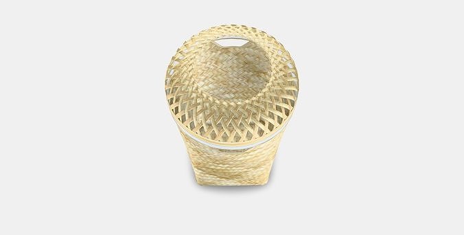 SALUDING Laundry basket Low-poly 3D model 6