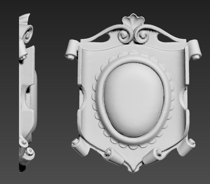 reliefs plaster patterns decorations Free 3D model_3