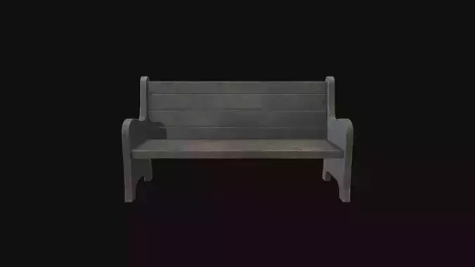 Medieval Bench V1