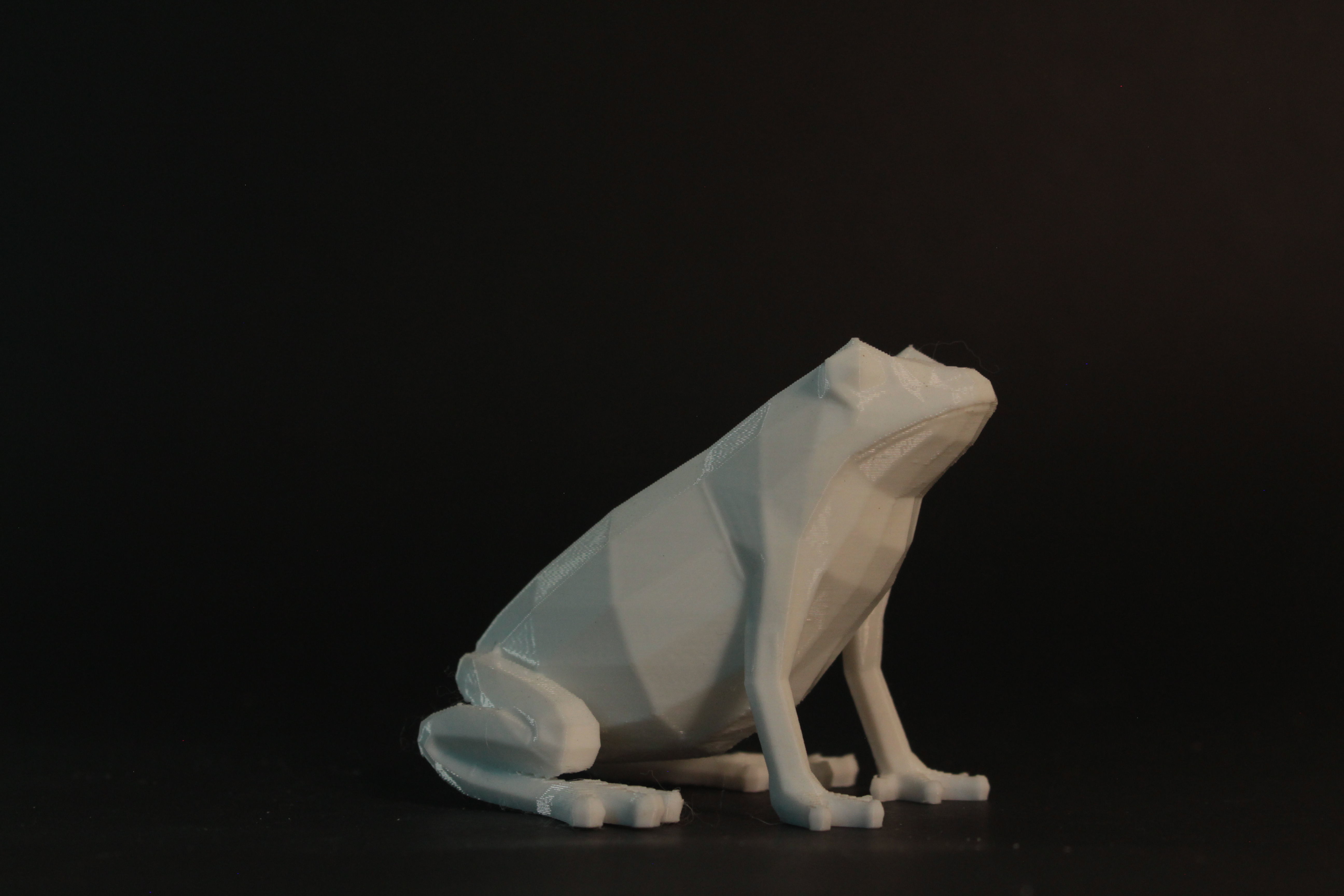 Low Poly Frog 3D print model_1