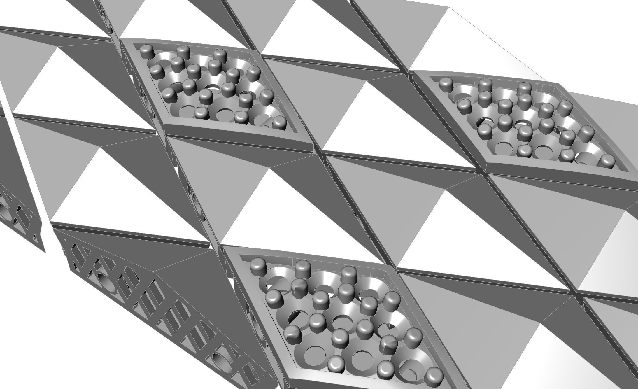 Italian bracelet 20mm cad file 3D print model_9