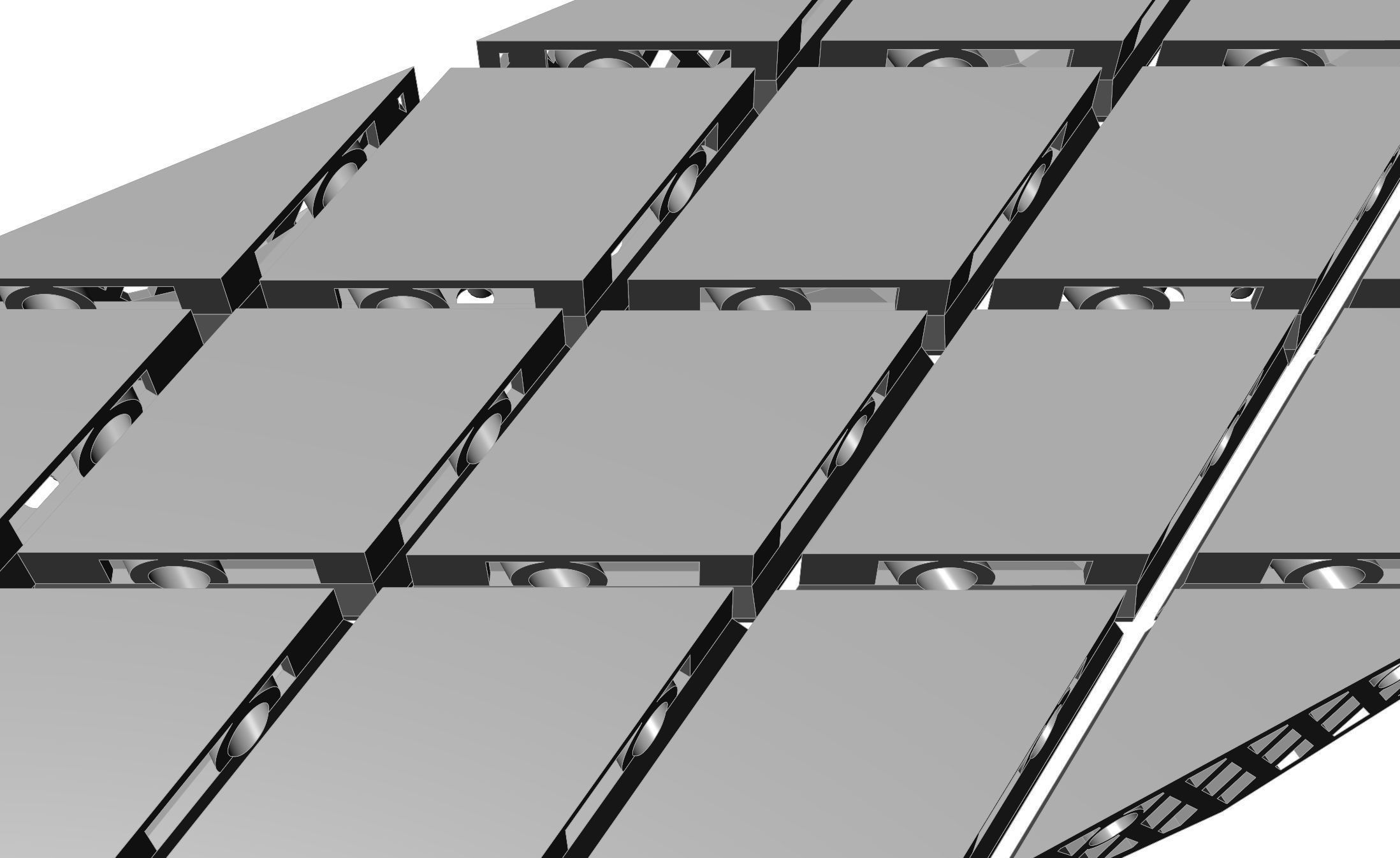 Italian bracelet 20mm cad file 3D print model_10