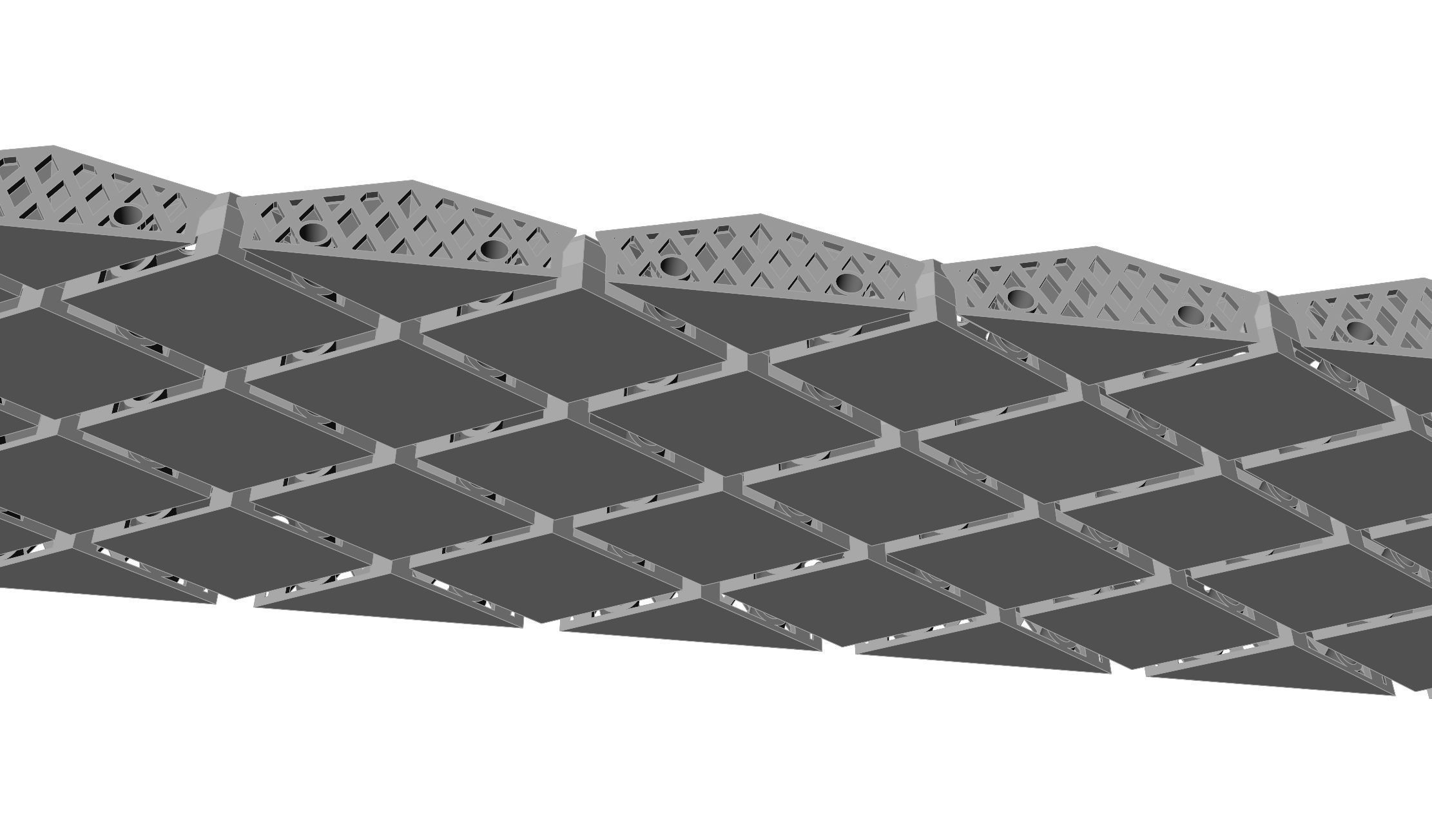 Italian bracelet 20mm cad file 3D print model_8