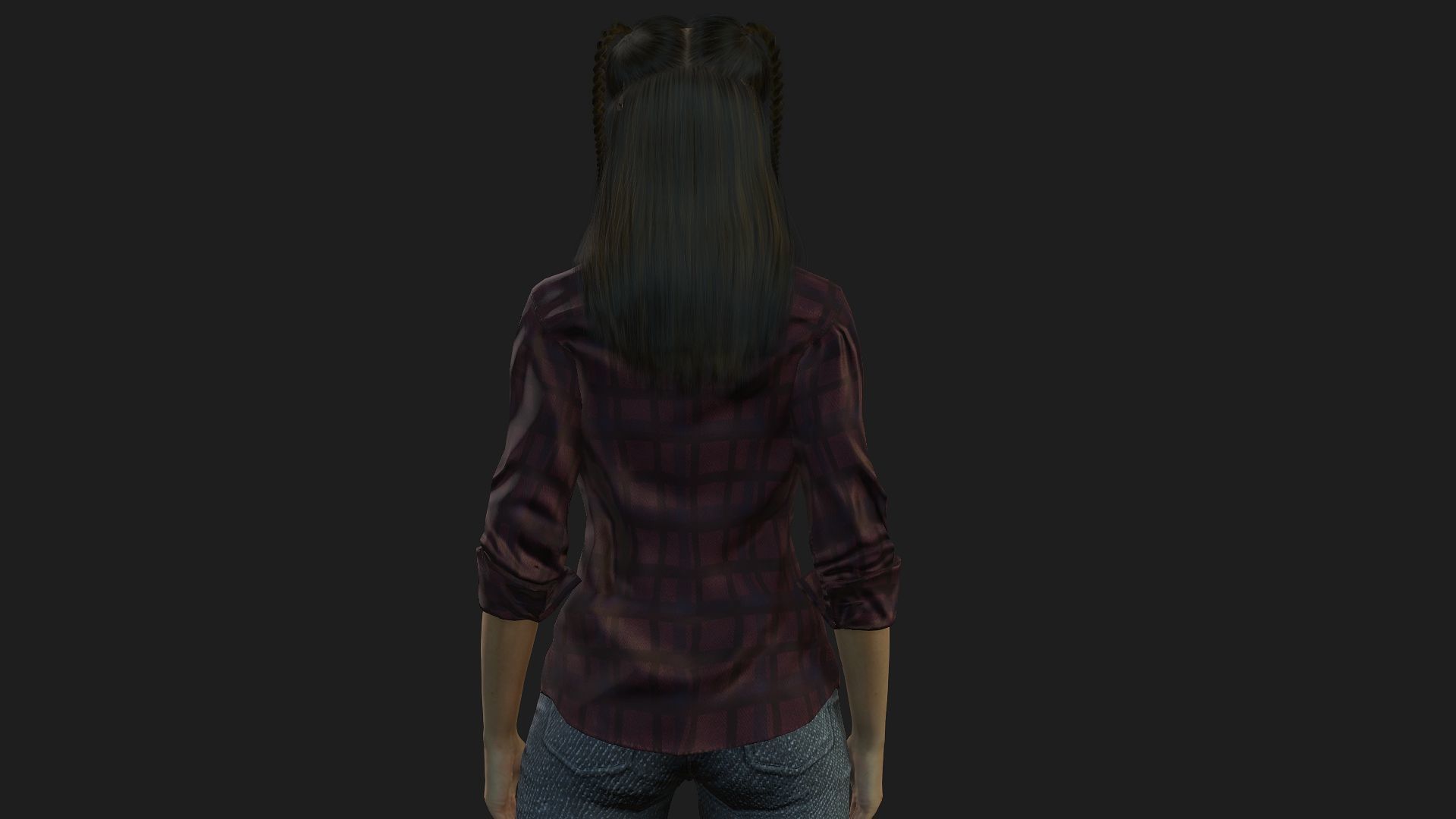 woman 3d model 3D model_6