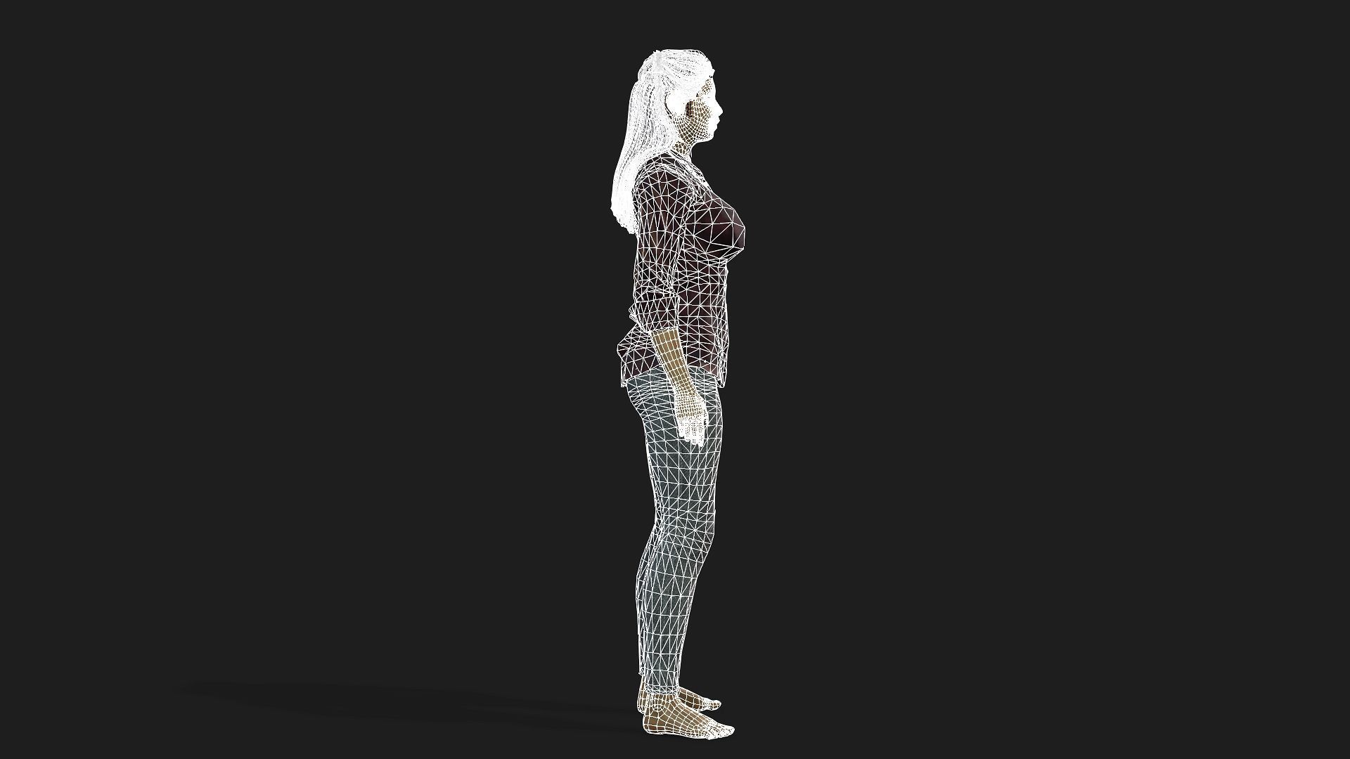 woman 3d model 3D model_18