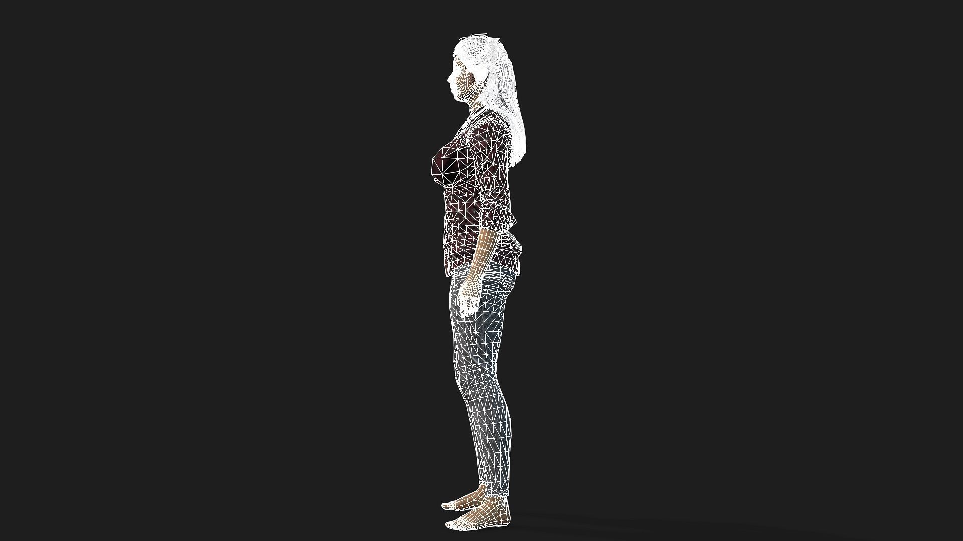 woman 3d model 3D model_19