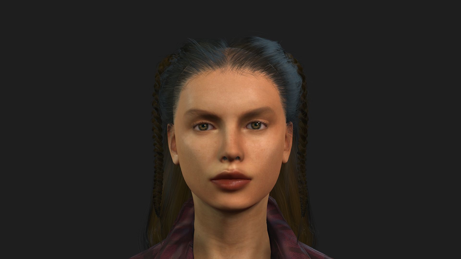 woman 3d model 3D model_2