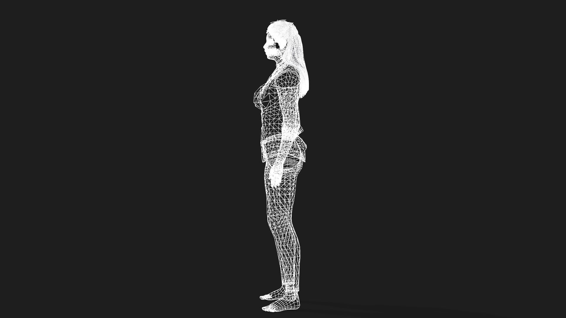woman 3d model 3D model_13