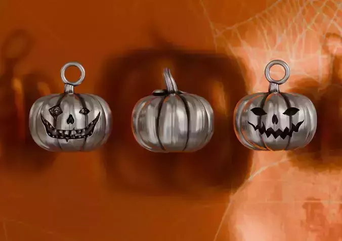 Pumpkin Pendants 3D print model