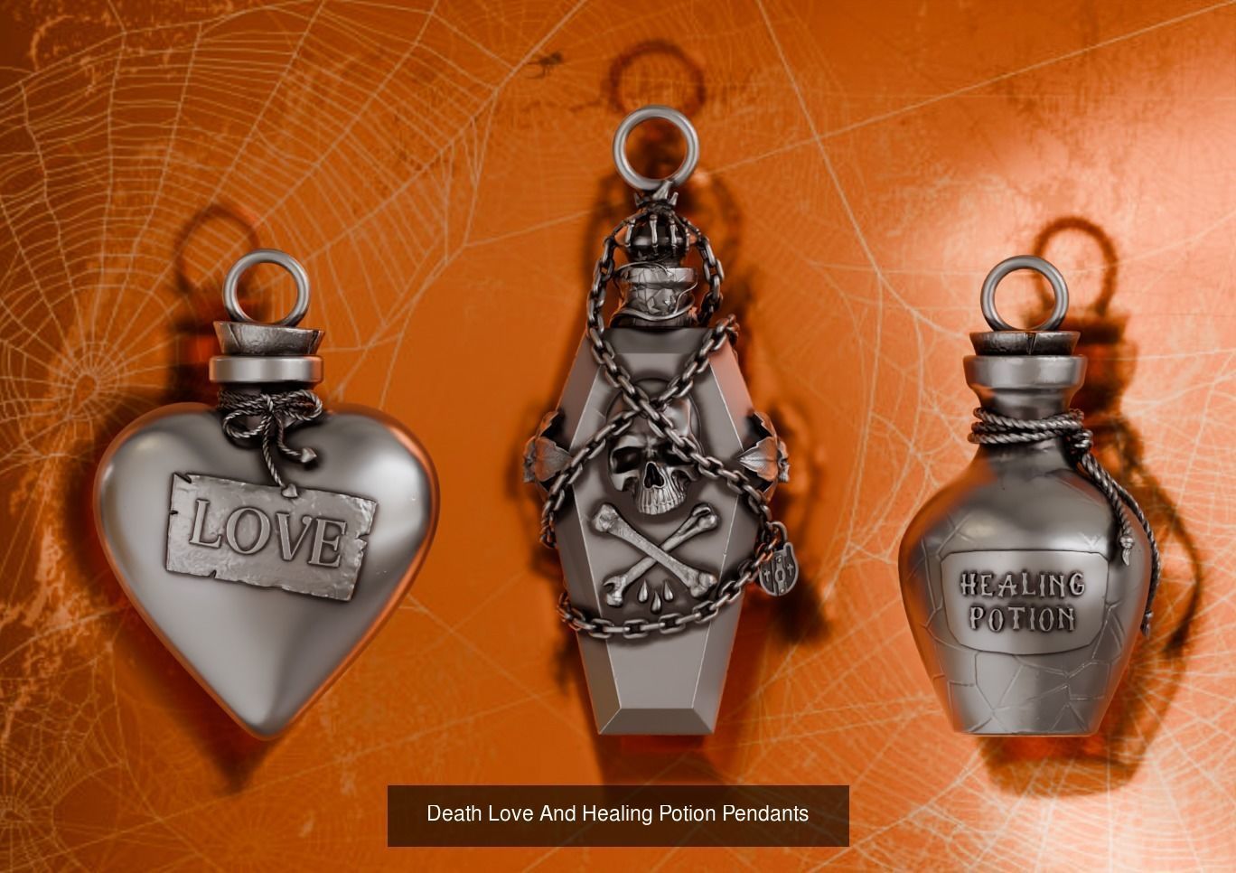 Halloween 11 pendants collection  _3