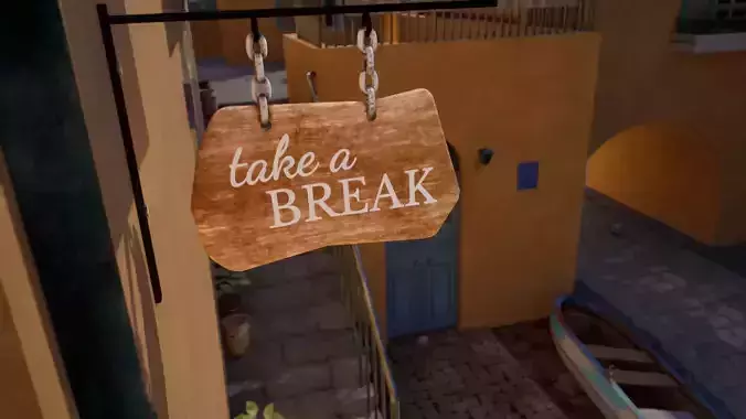 3D Stylized Town Collection