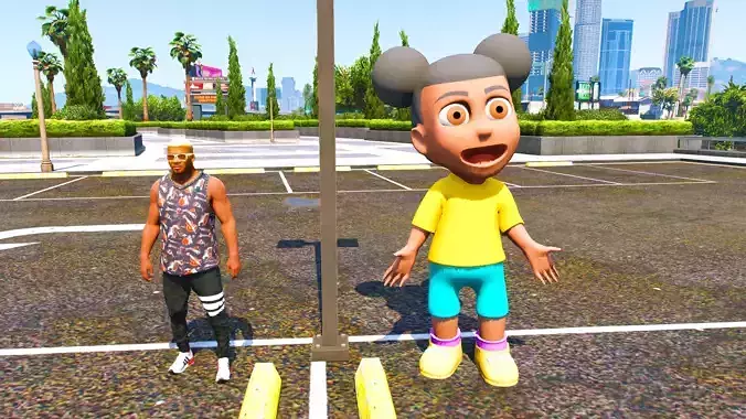 Amanda - Amanda The Adventure For GTA V Ped Or Any Games