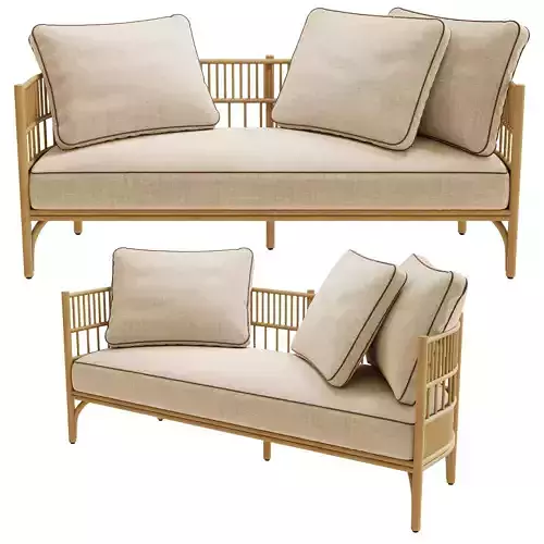 Expormim Cadenza Loveseat Sofa