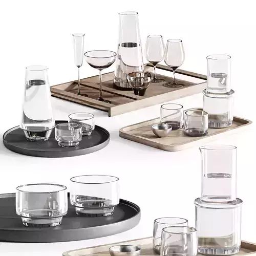 Tableware set11 3D model