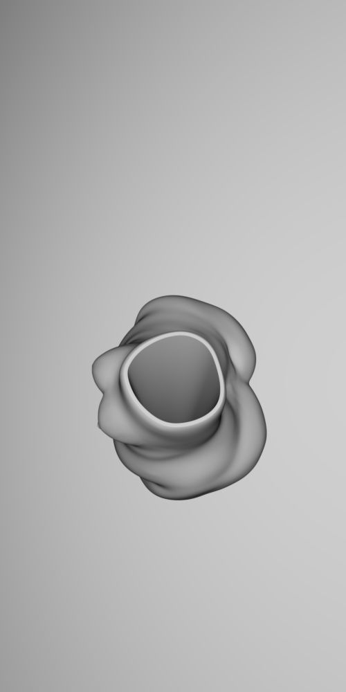 Artistic Female Figure Vase 3D  Model 3D print model_5