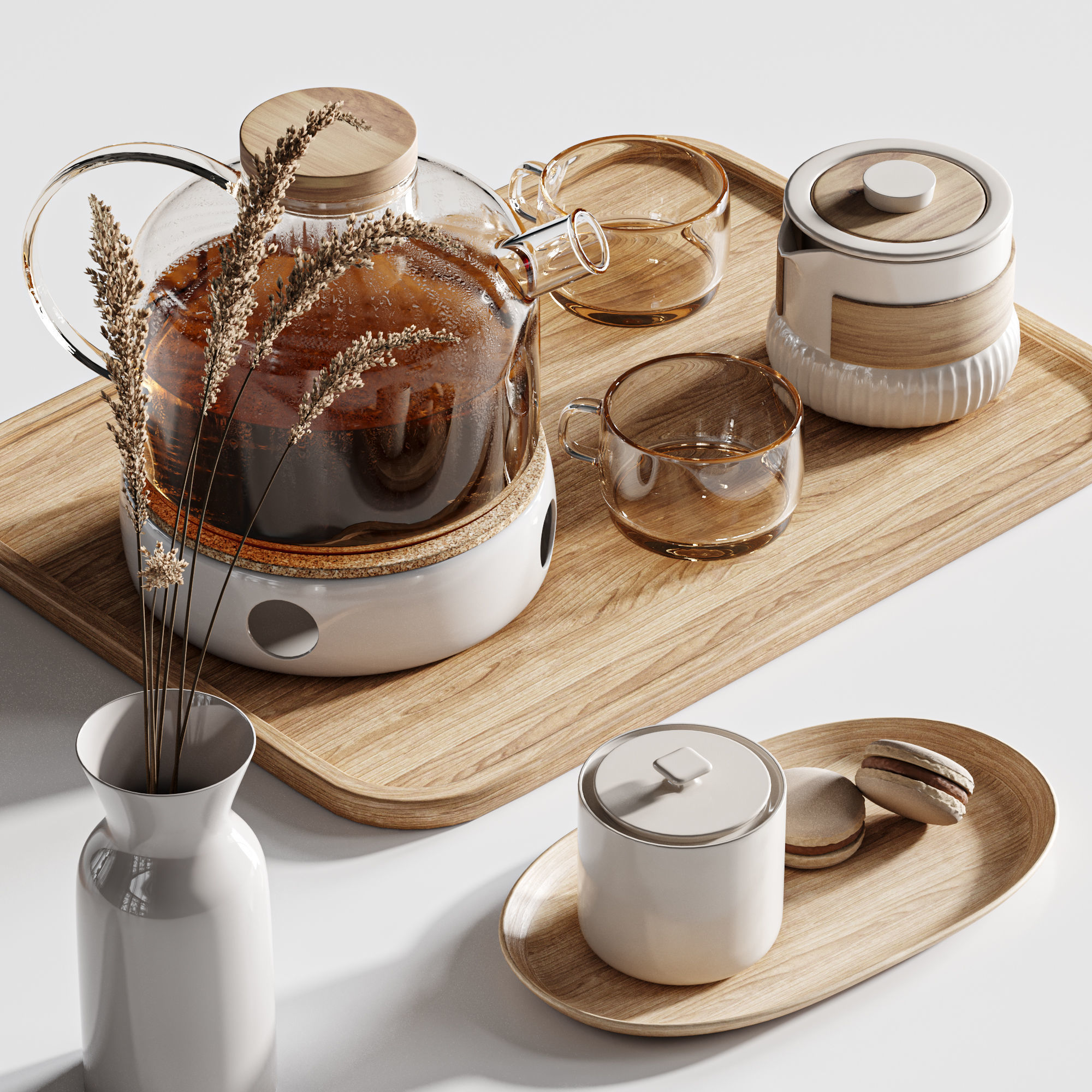 Kitchen set09 3D model_1