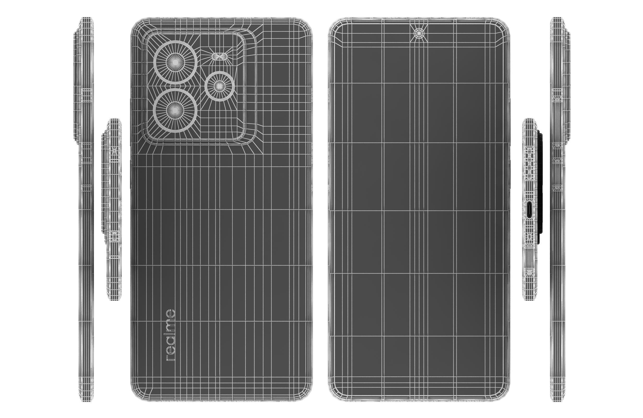 Realme GT7 Pro All Colors 3D model_31