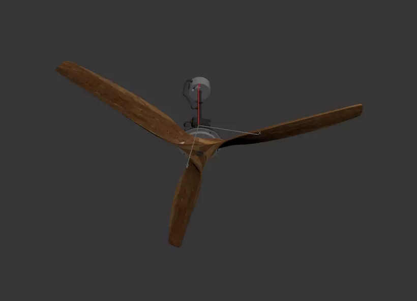 Modern Fan Free 3D print model