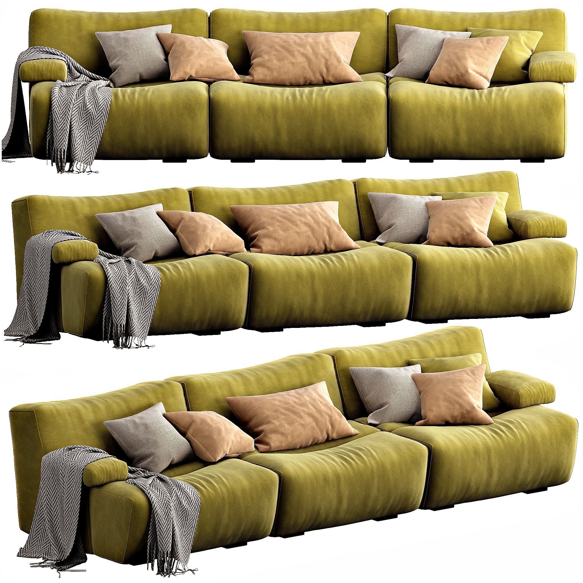 Ernest Sofa  3D model_2