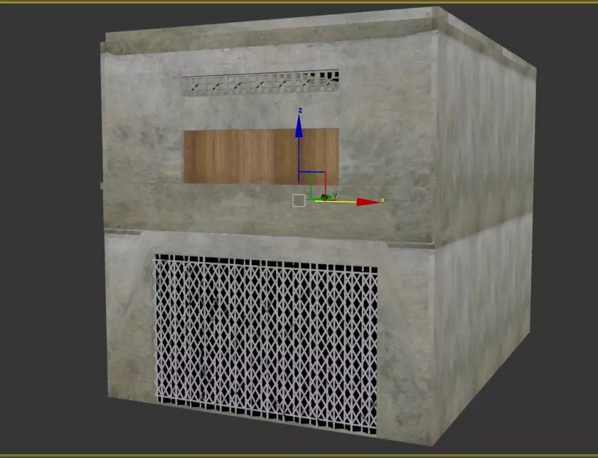 Old Theme house  Free 3D print model_0