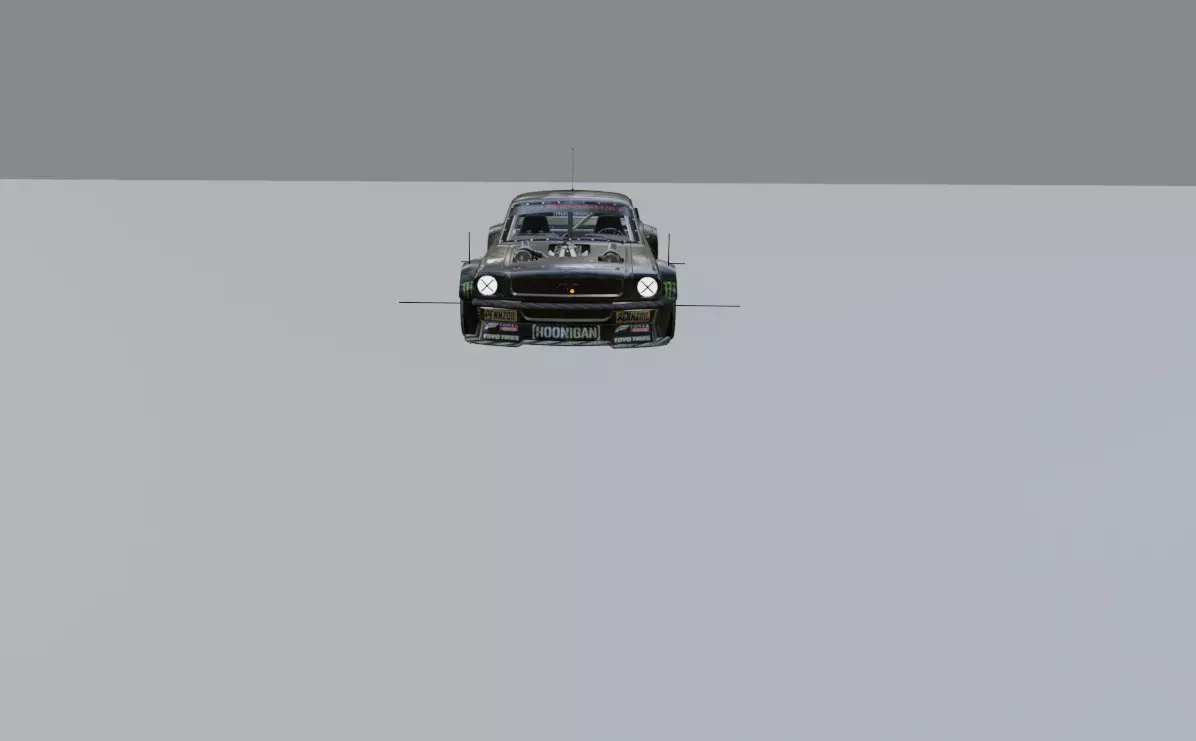 Ford Mustang HONIGAN for Ken Block Monster 3D Model 3D model_0