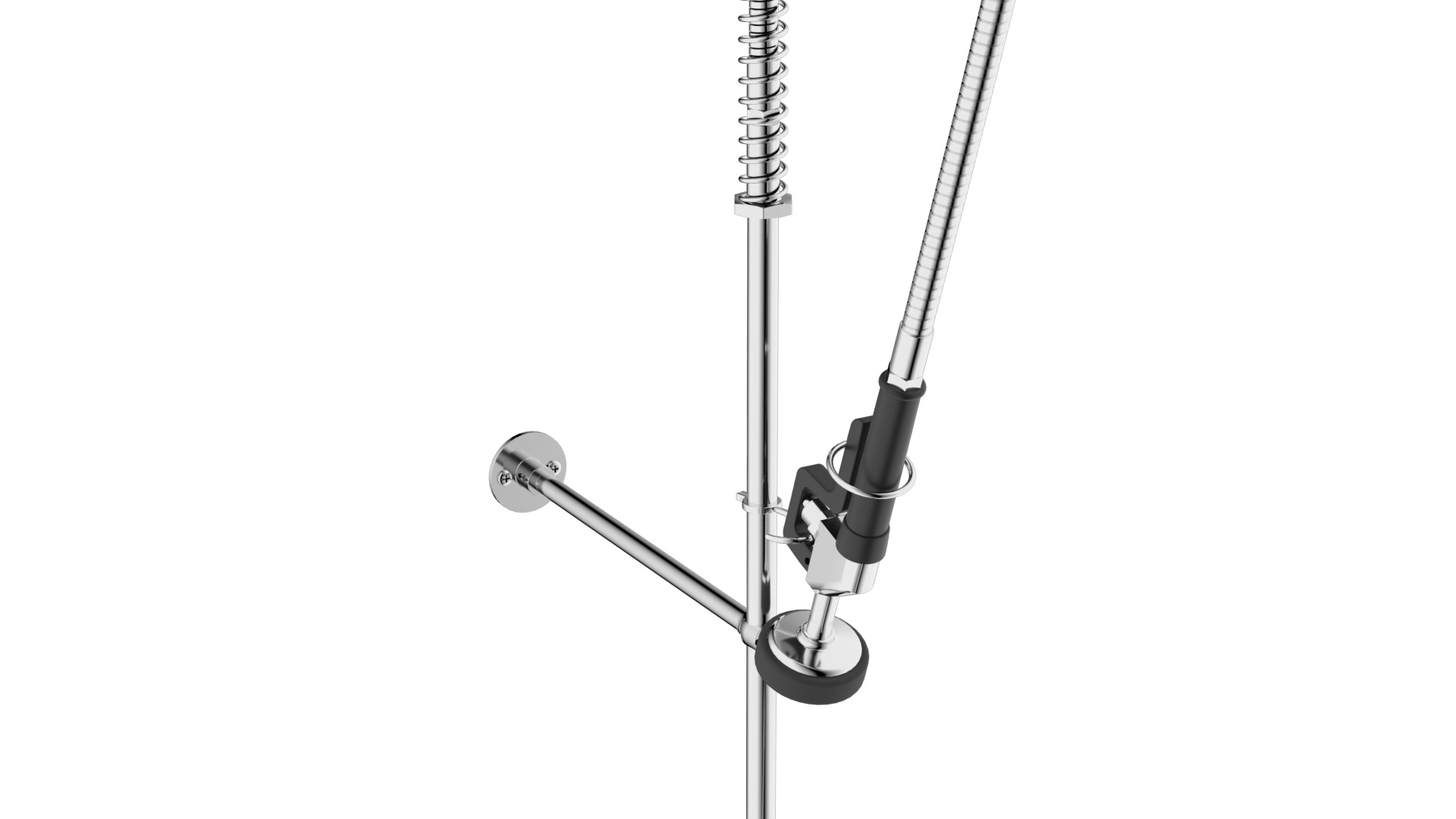 Pre-Rinse Faucet 3D model_2