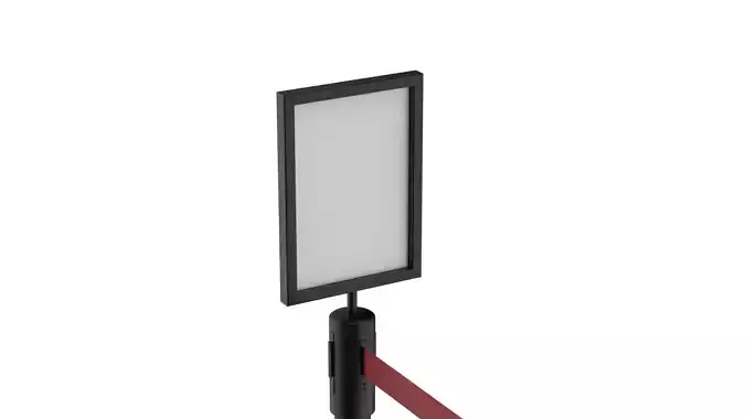 Stanchion Sign Holder