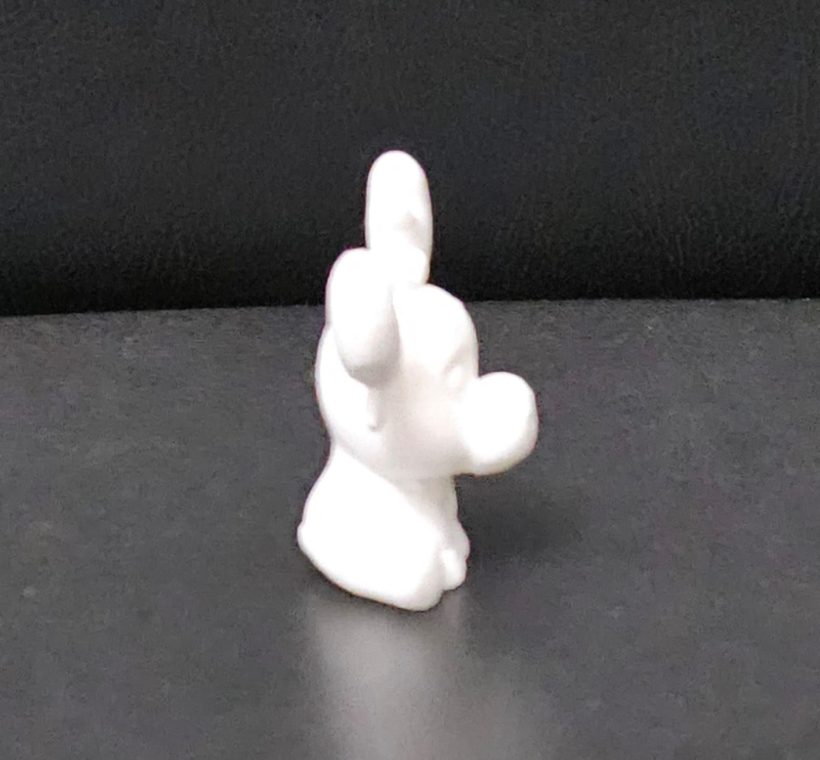 Cute Sitting Moose 3D print model_11