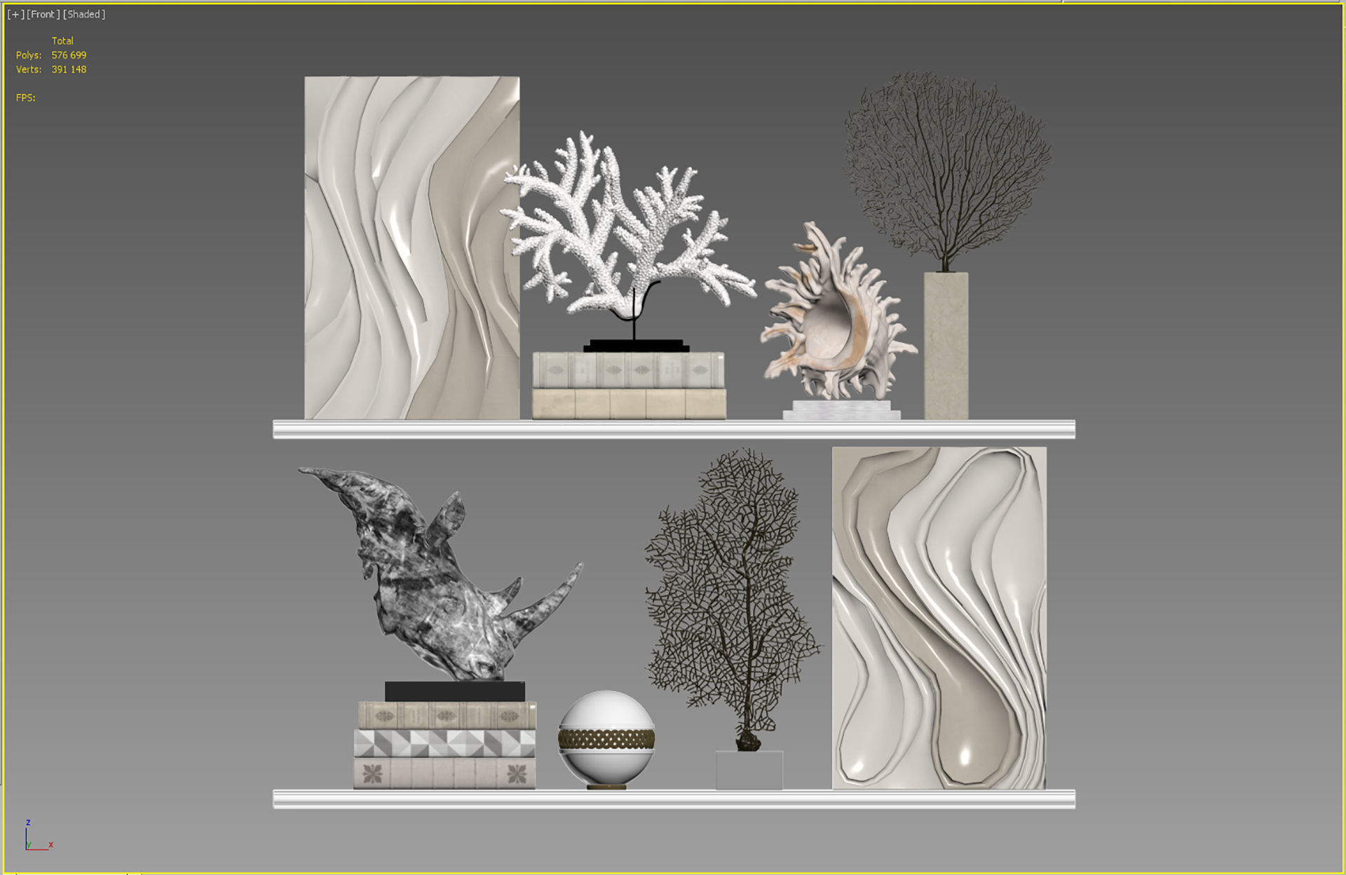 Decor Set 241 3D model_4