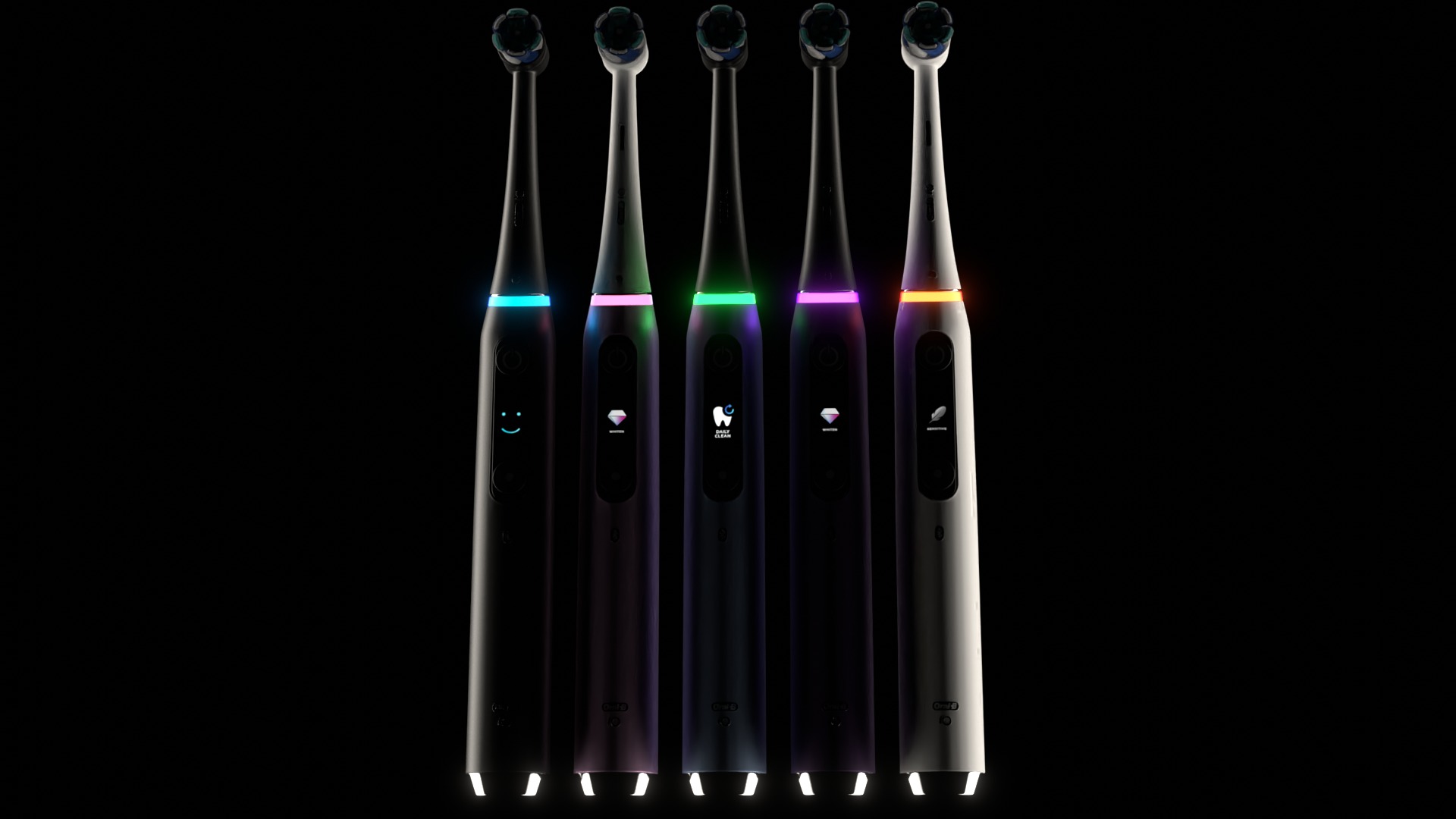 Electric Toothbrush Collection Oral-B iO 3D model_4