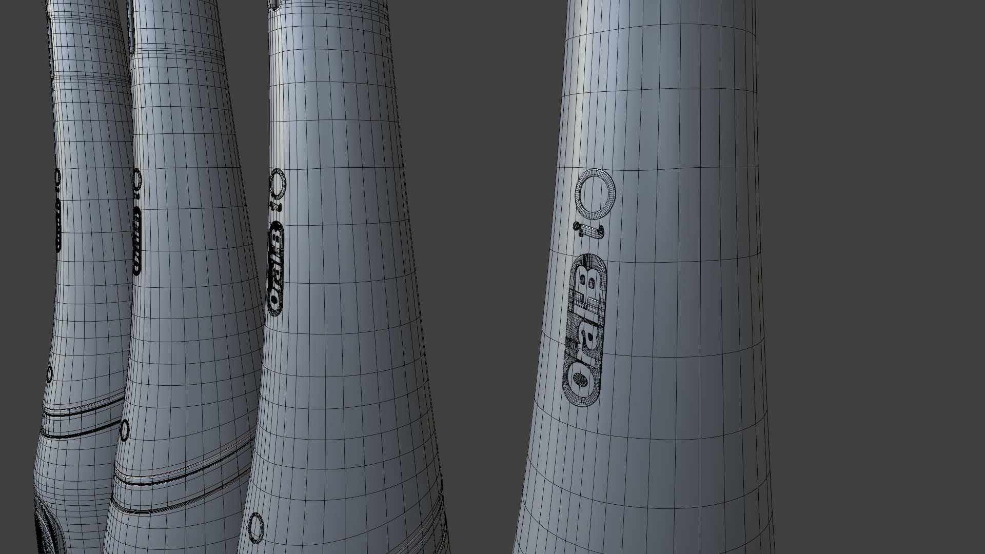 Electric Toothbrush Collection Oral-B iO 3D model_9