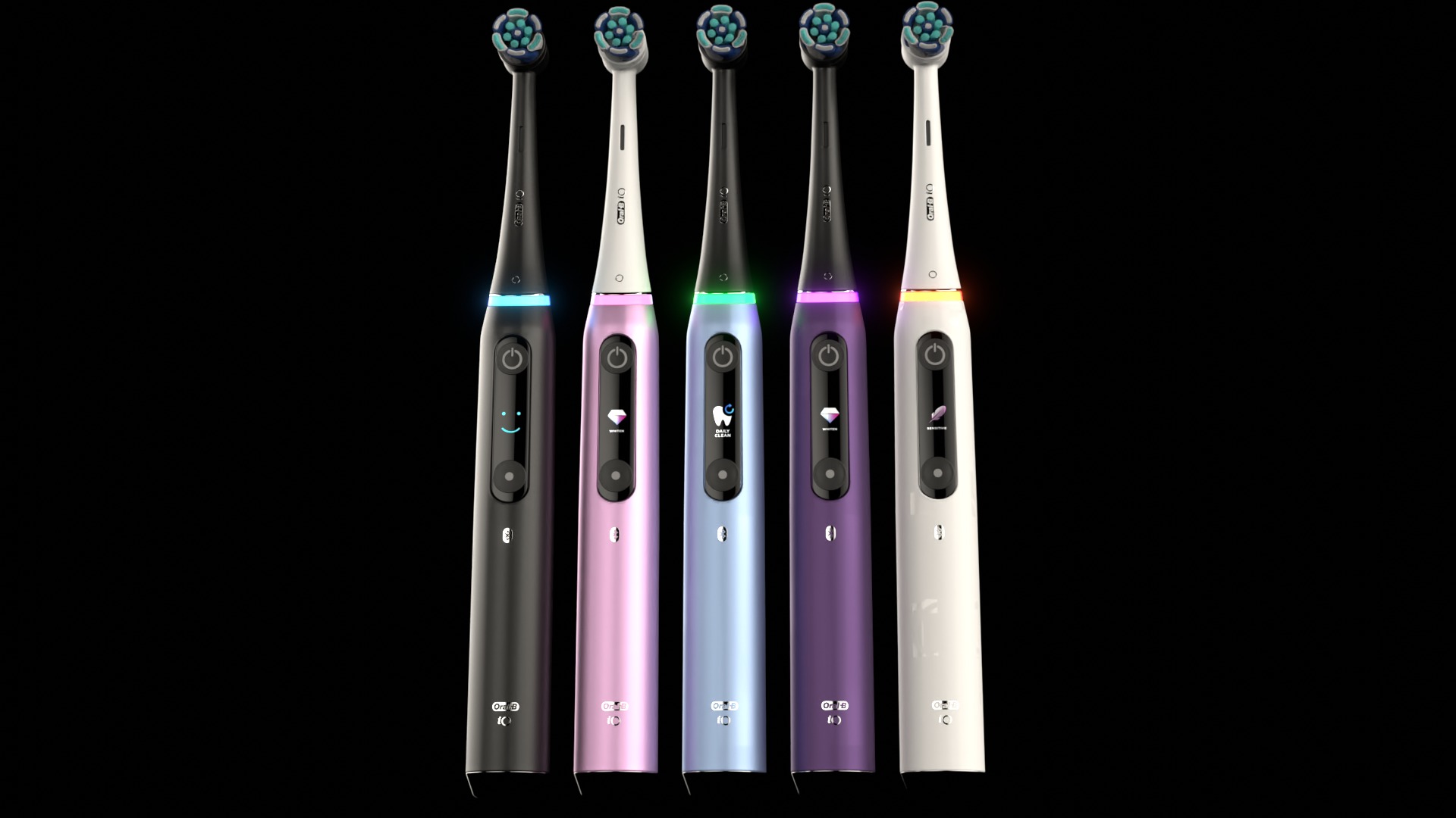 Electric Toothbrush Collection Oral-B iO 3D model_2