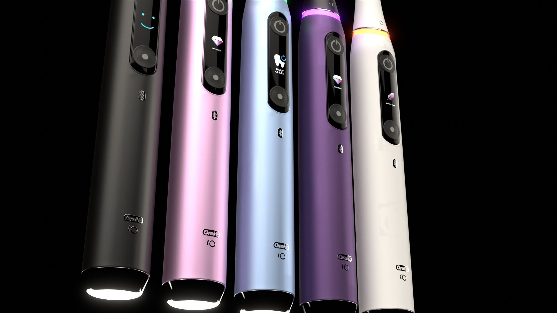 Electric Toothbrush Collection Oral-B iO 3D model_3