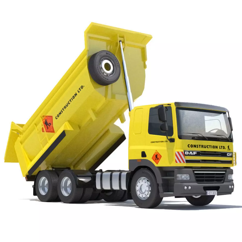 DAF CF85 Dumper 3D model