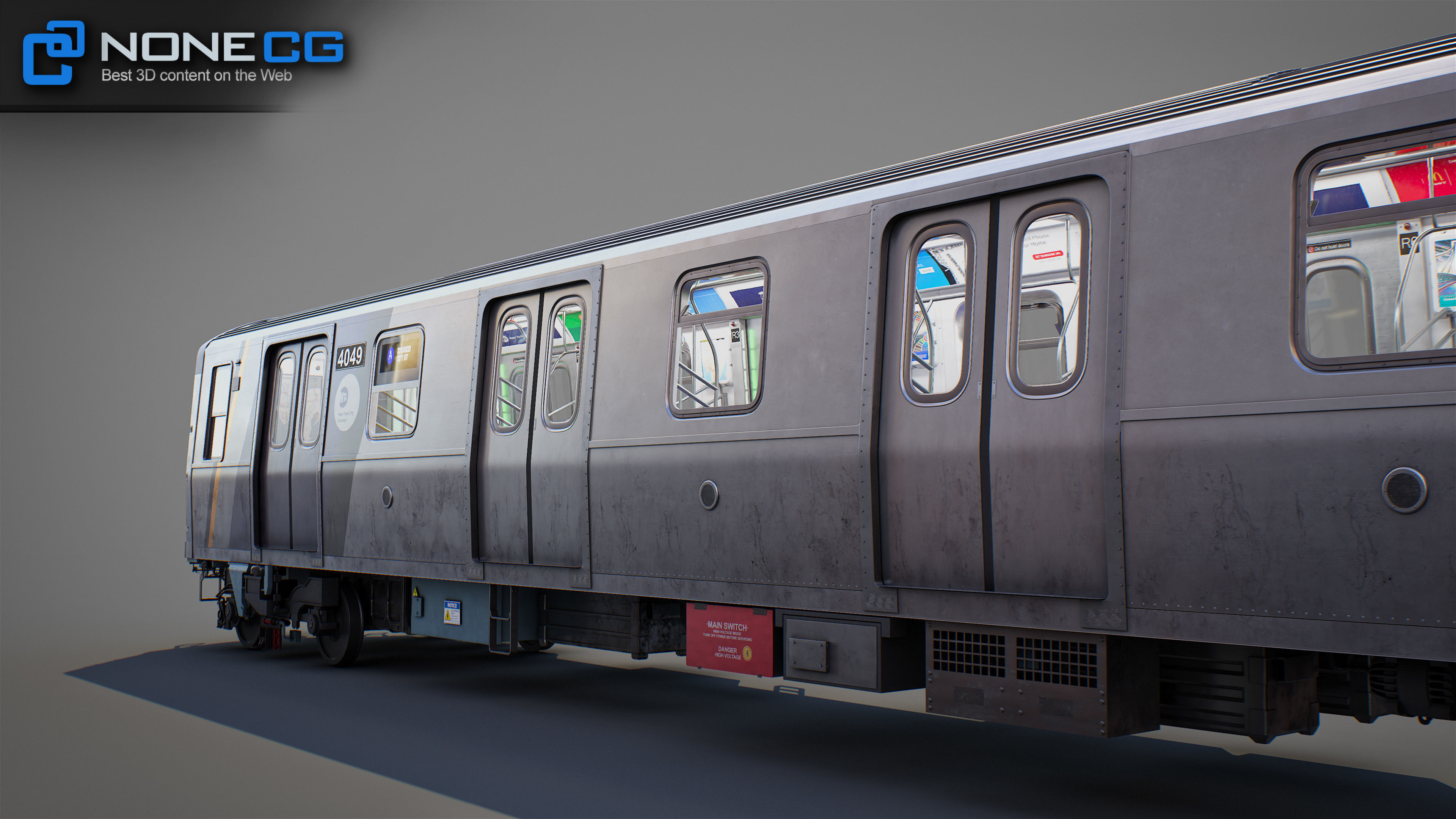 New York City R211 Subway Trains 3D model_15