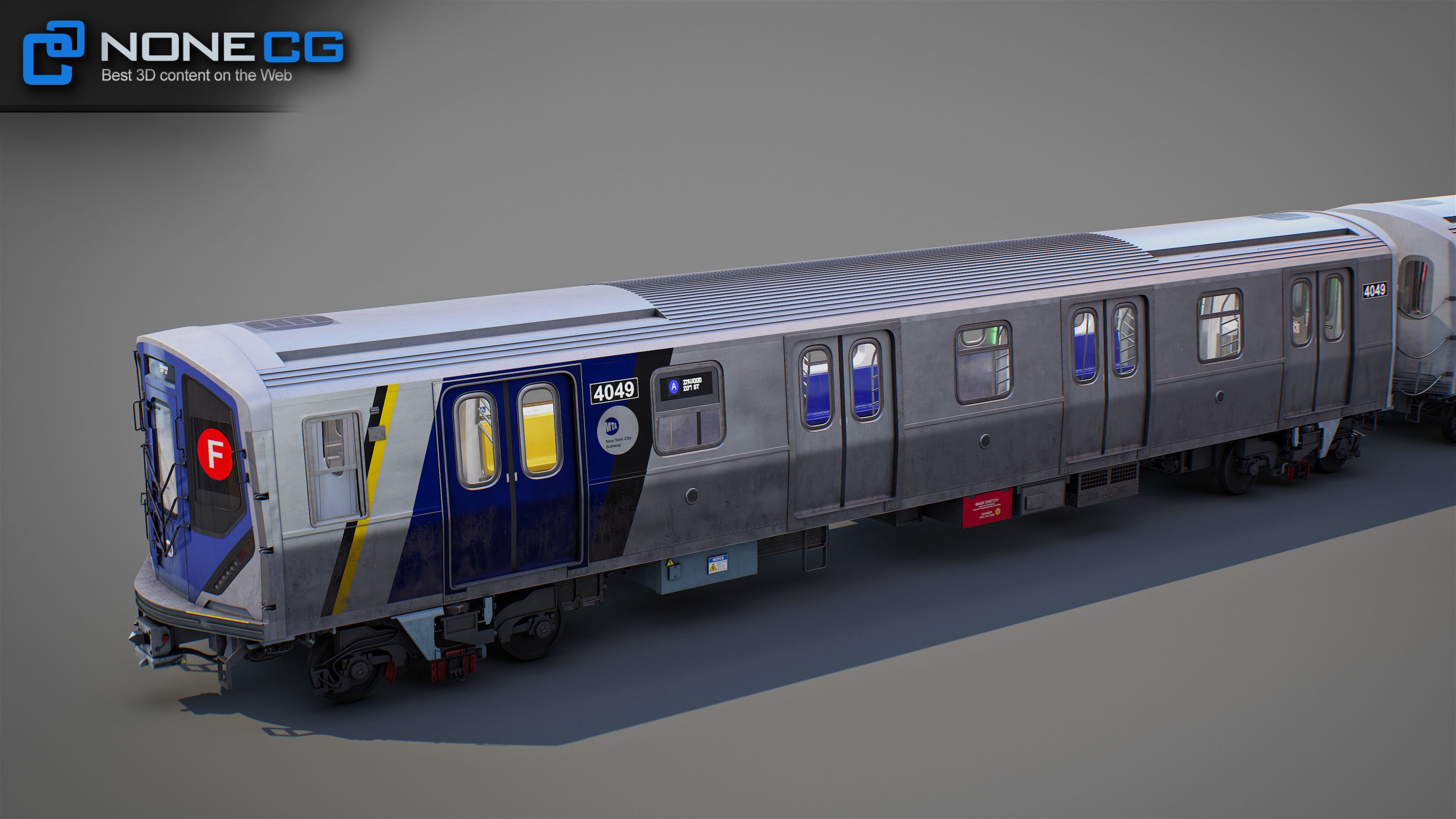 New York City R211 Subway Trains 3D model_8