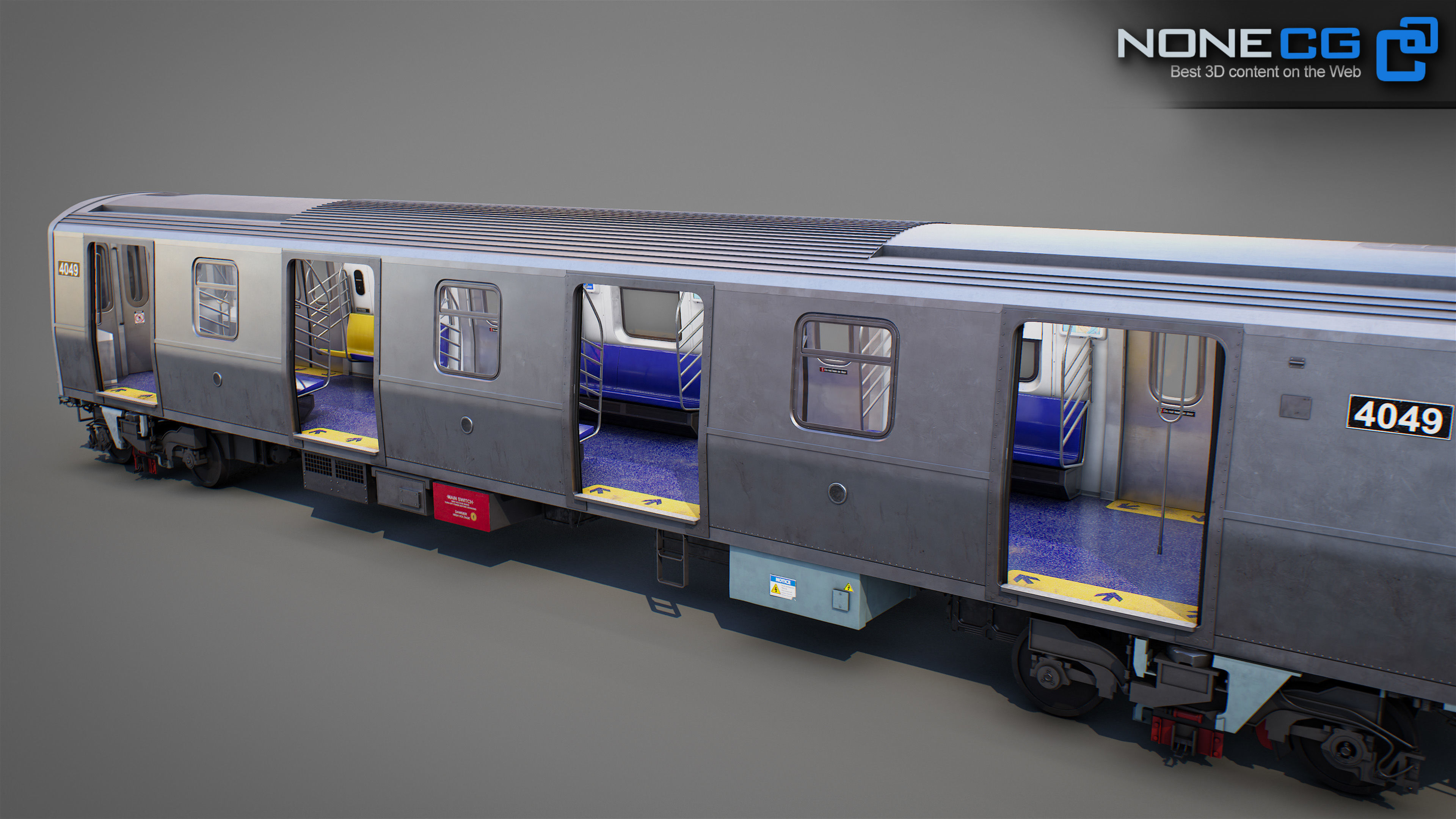 New York City R211 Subway Trains 3D model_20