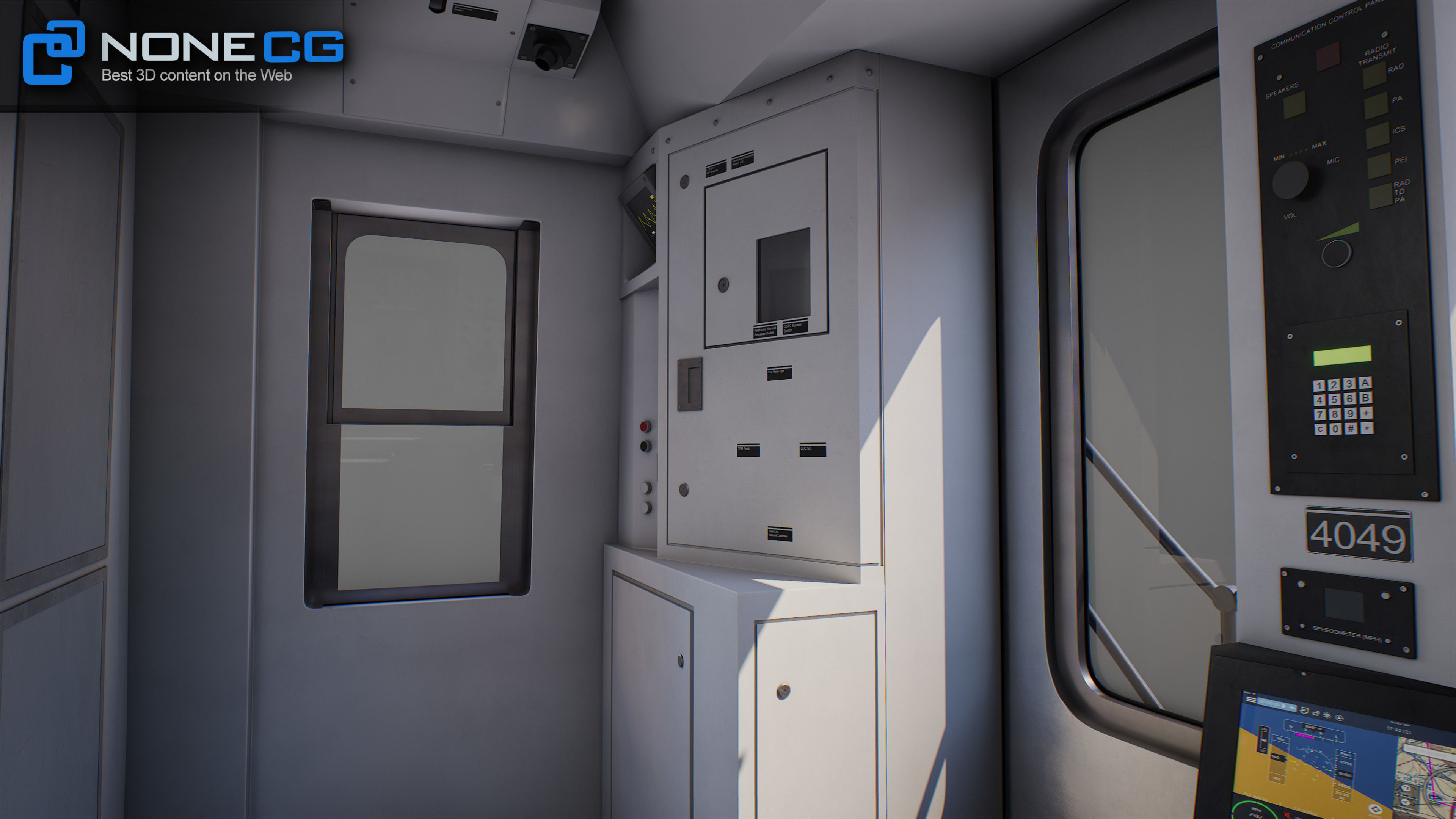 New York City R211 Subway Trains 3D model_14