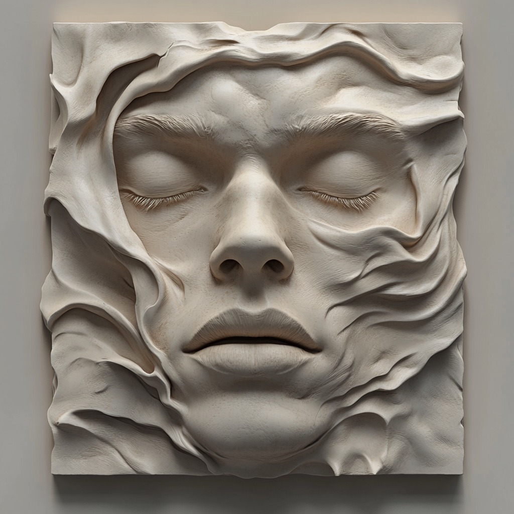 faces 3D print model_2