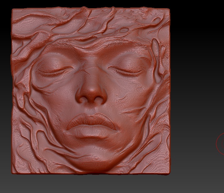 faces 3D print model_9