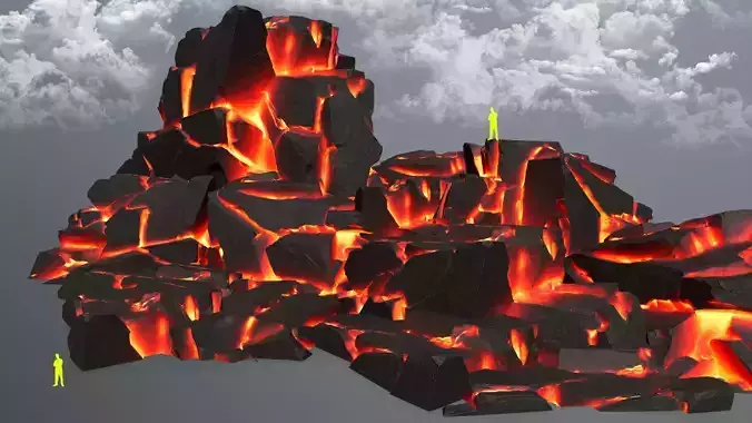 lava rocks