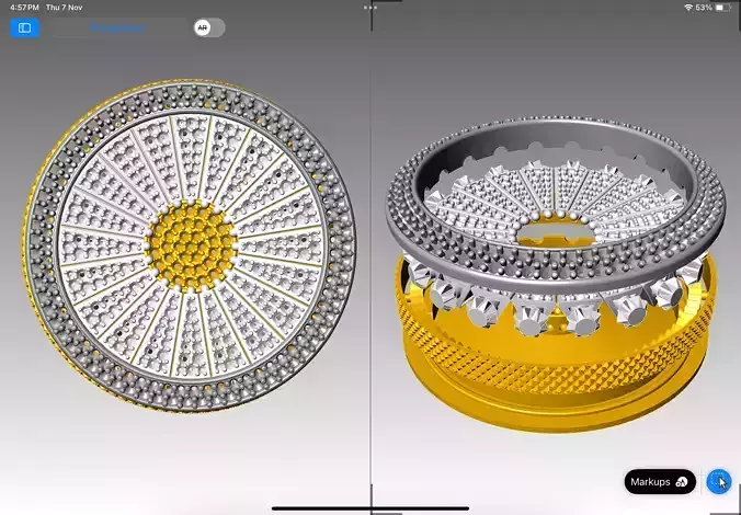 Mechanism pendant CAD file   3D print model